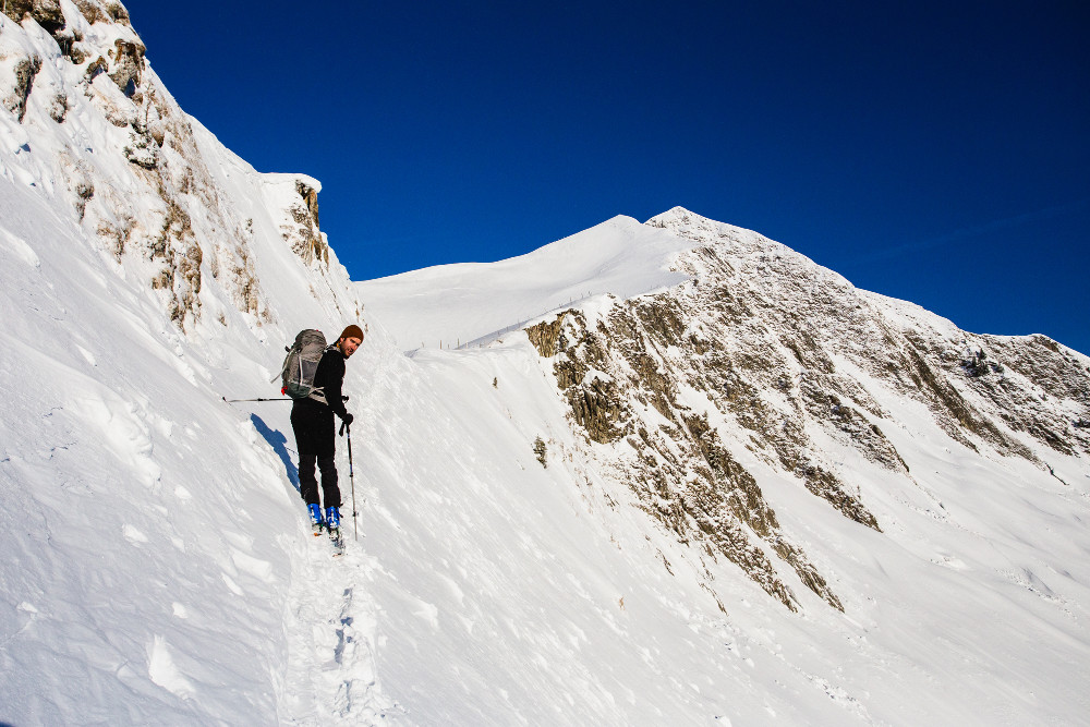 Morgetepass pas évident avec cette neige