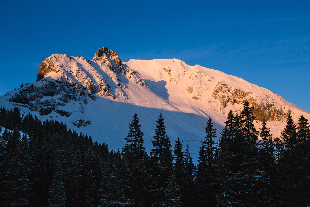 Lever de soleil sur le Bürglen