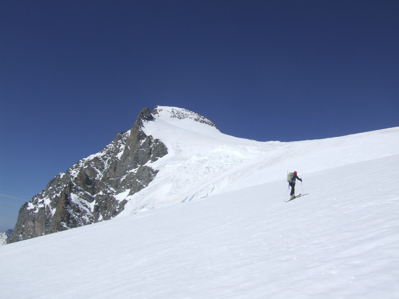 le sommet en vue