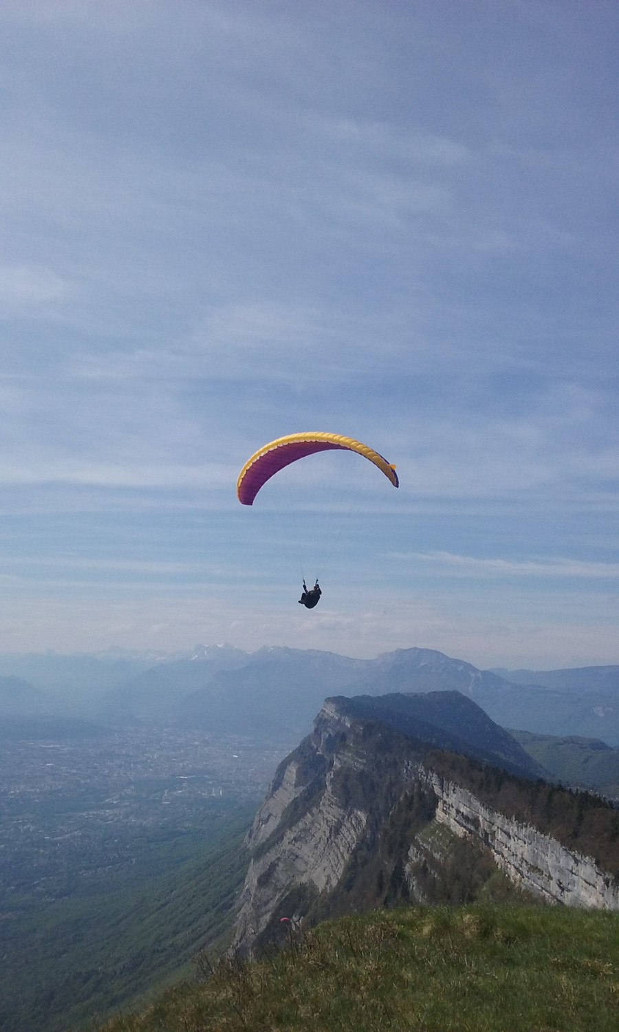 Parapentstes au Saint-Eynard