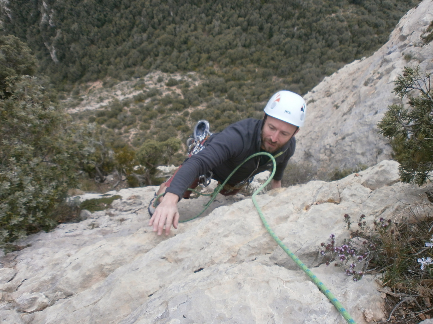 Eric dans le dernier m de la voie