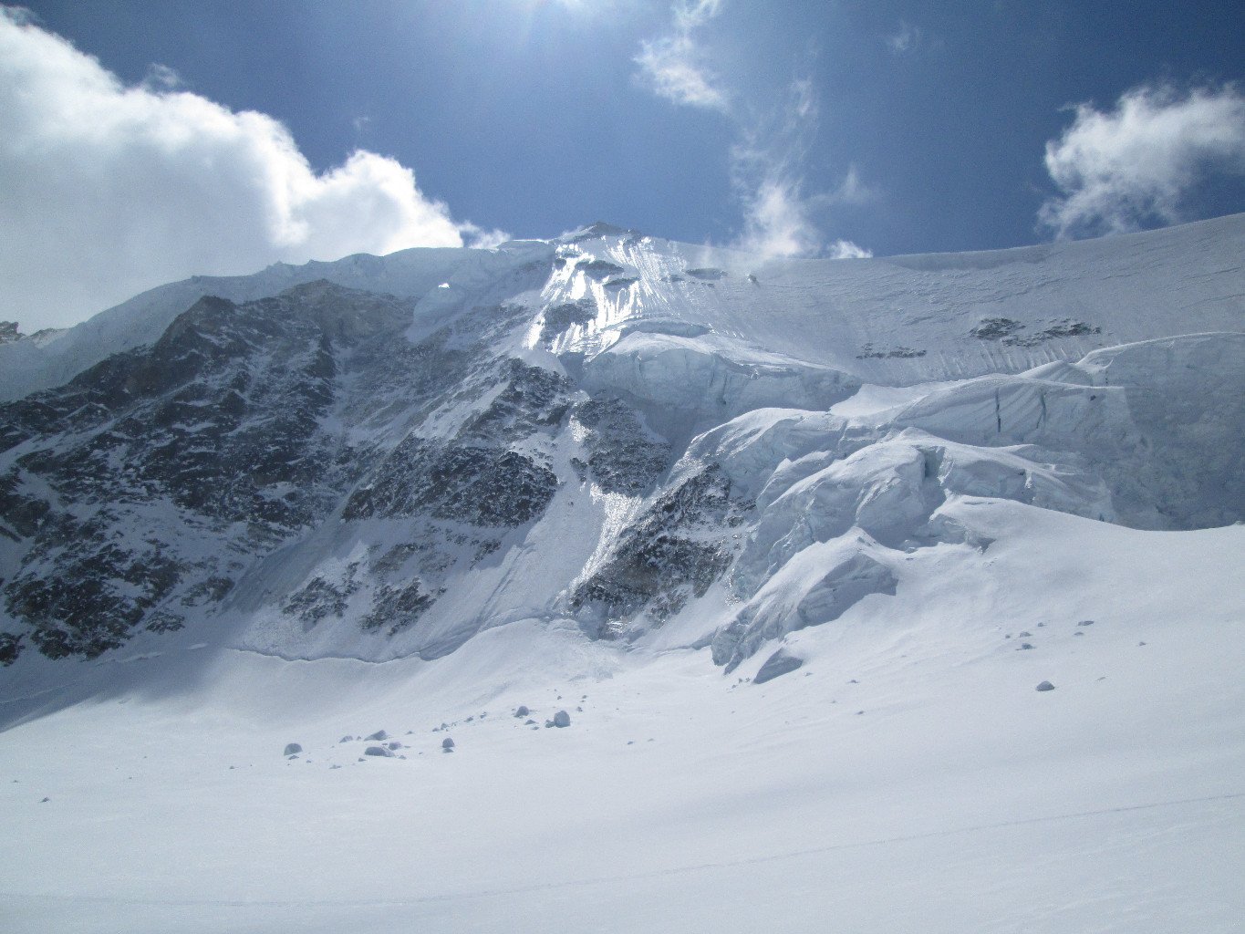 Zinalrothorn, versante Nord