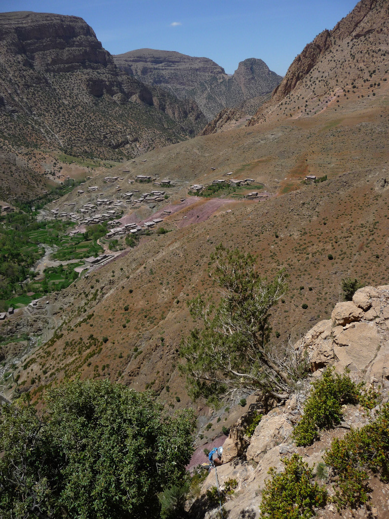 Vue sur la vallée