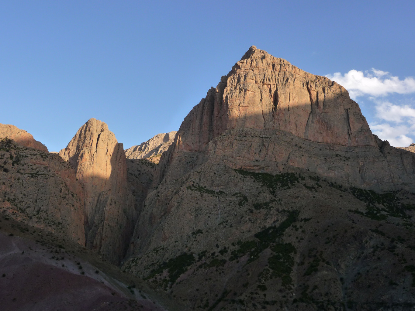 Lumières du soir sur l'Oujdad et le Taoujdad