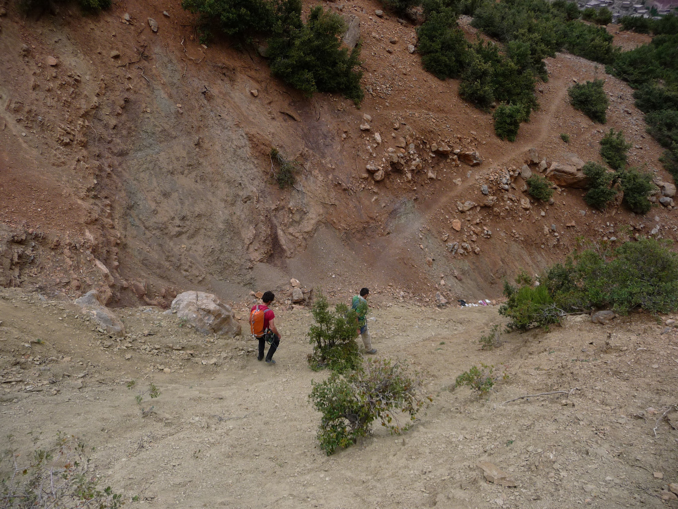 Descente colorée