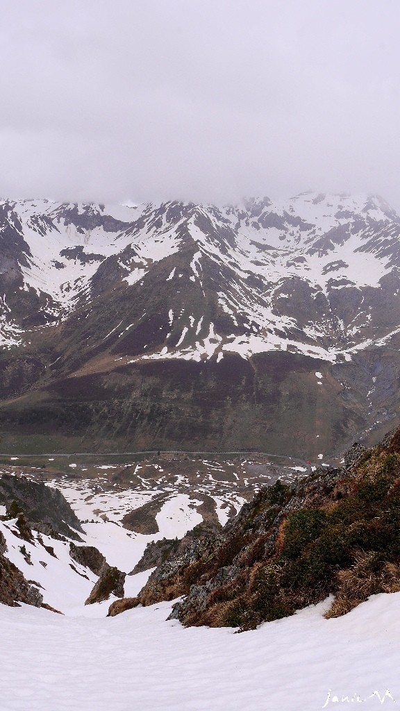 Depuis la crête