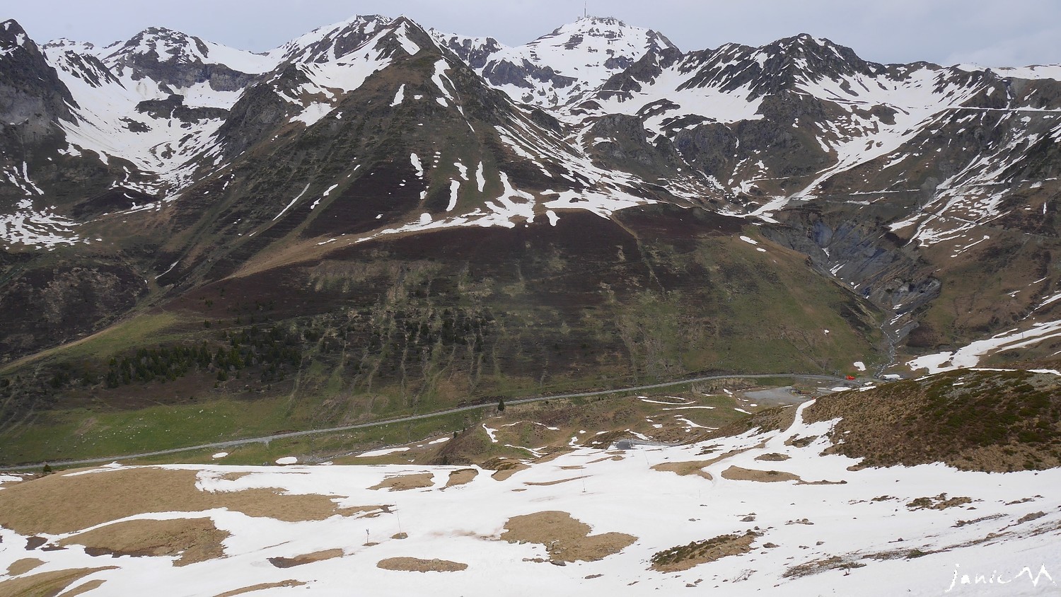 L'enneigement du versant S