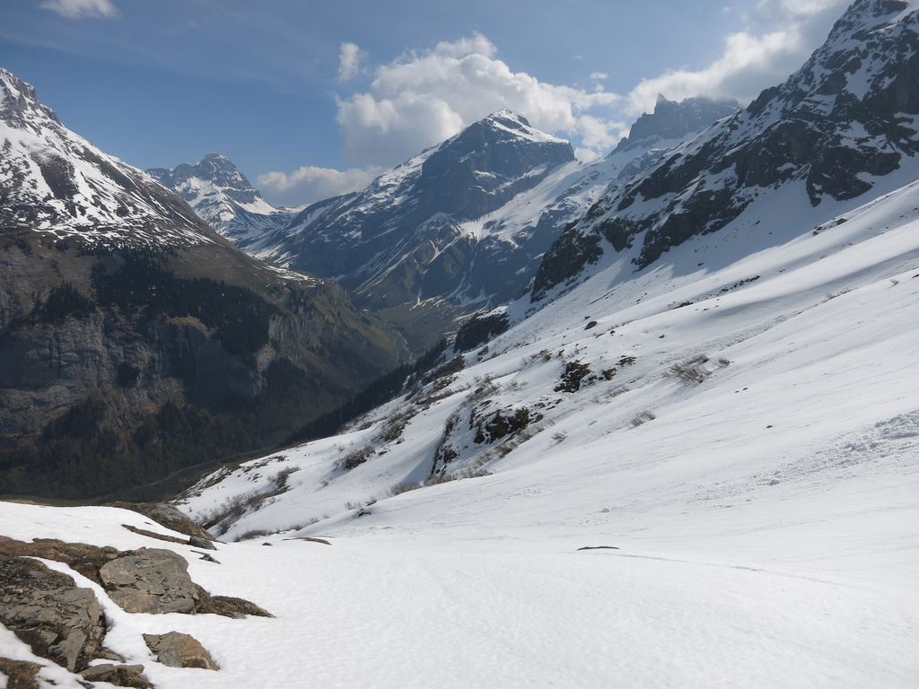 Descente du Wendenjoch sur Engelberg