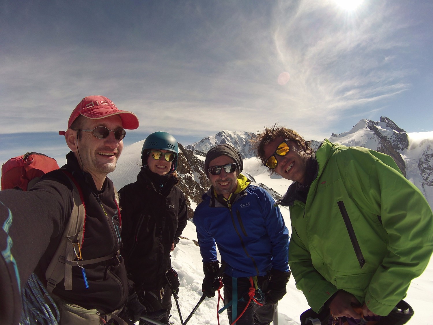 Selfie au sommet.