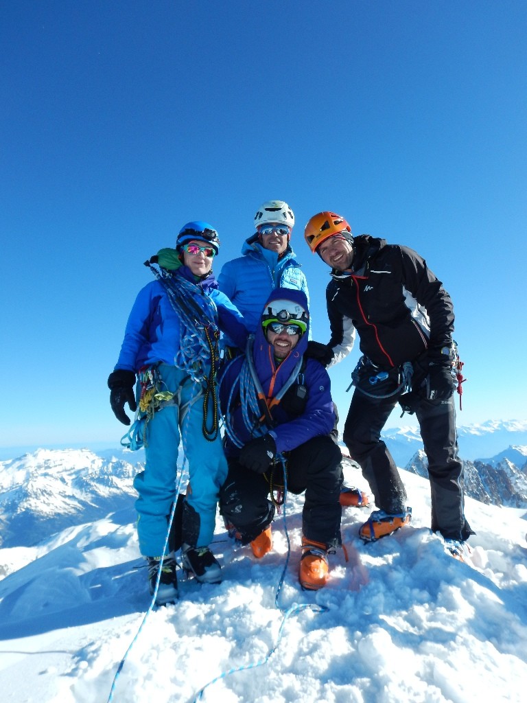 au sommet en compagnie de nos amis hongrois