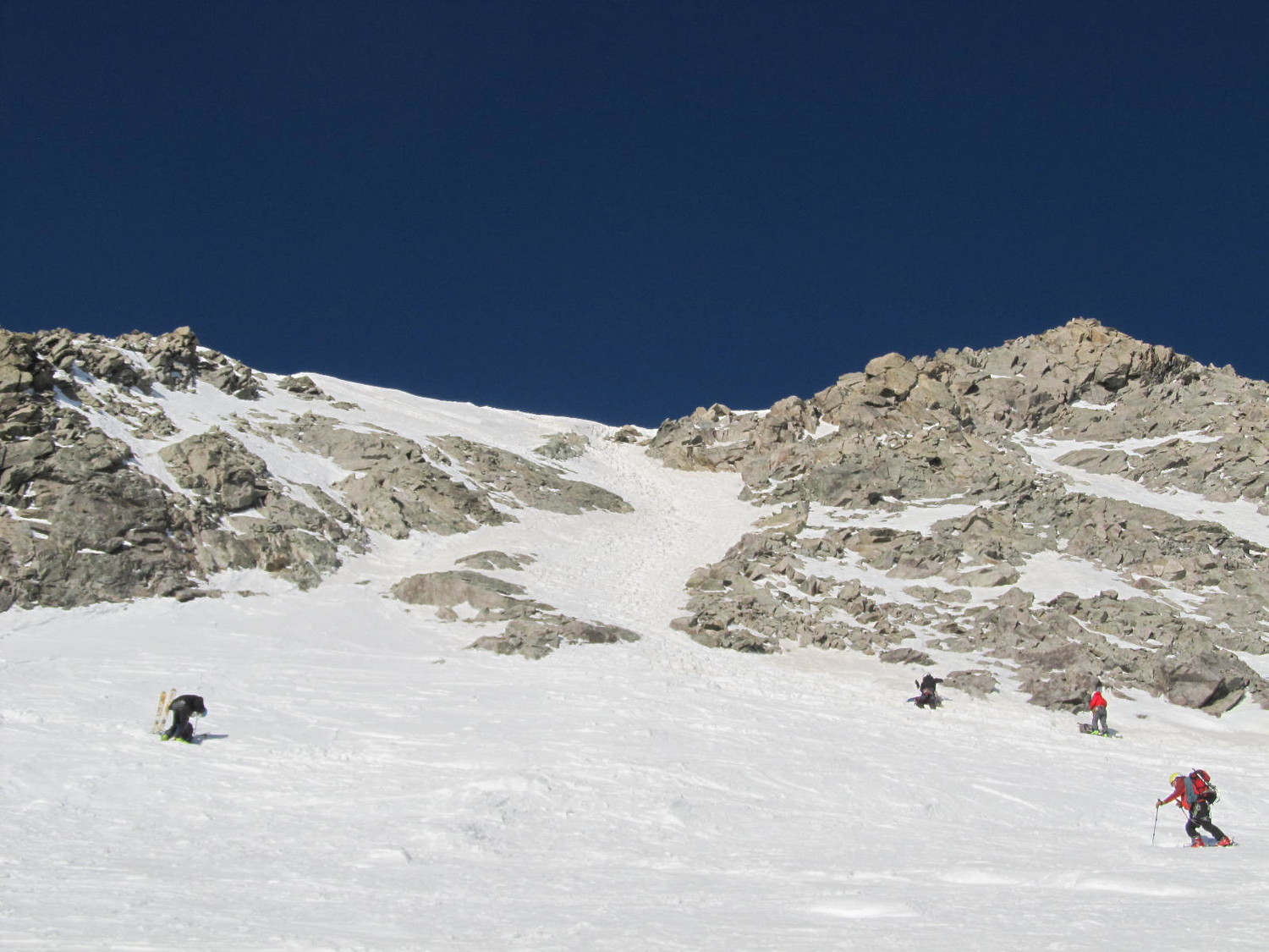 Couloir final de la Pointe Brevoort