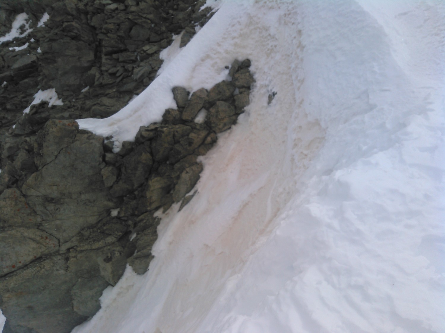 Passage en mauvaise neige