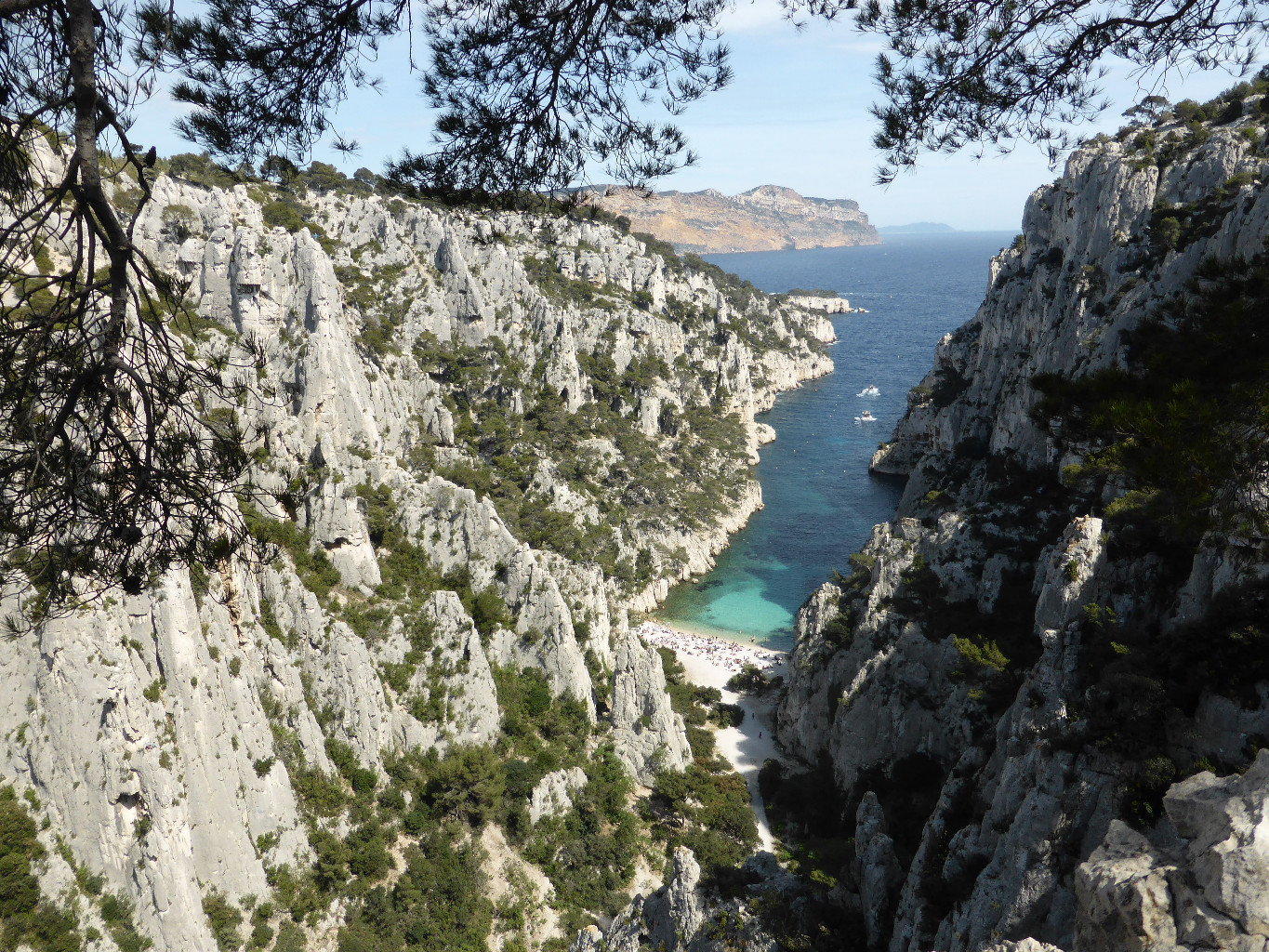 En Vau depuis le rappel chainé