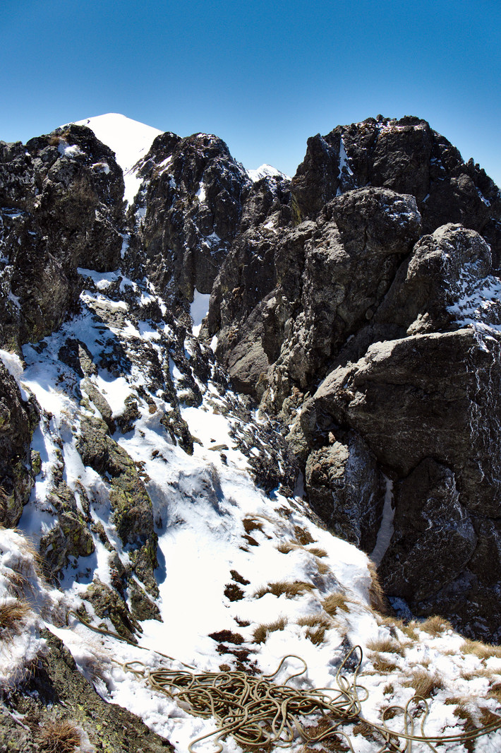 sur l'arête
