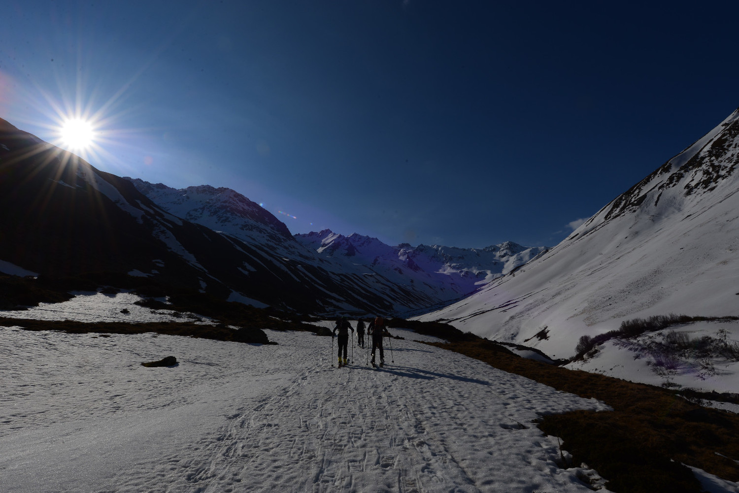 salita nella Chüealptal