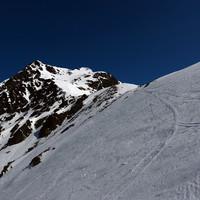 l'Augstenhüreli 3027m poco sotto il colle  di 2865m circa