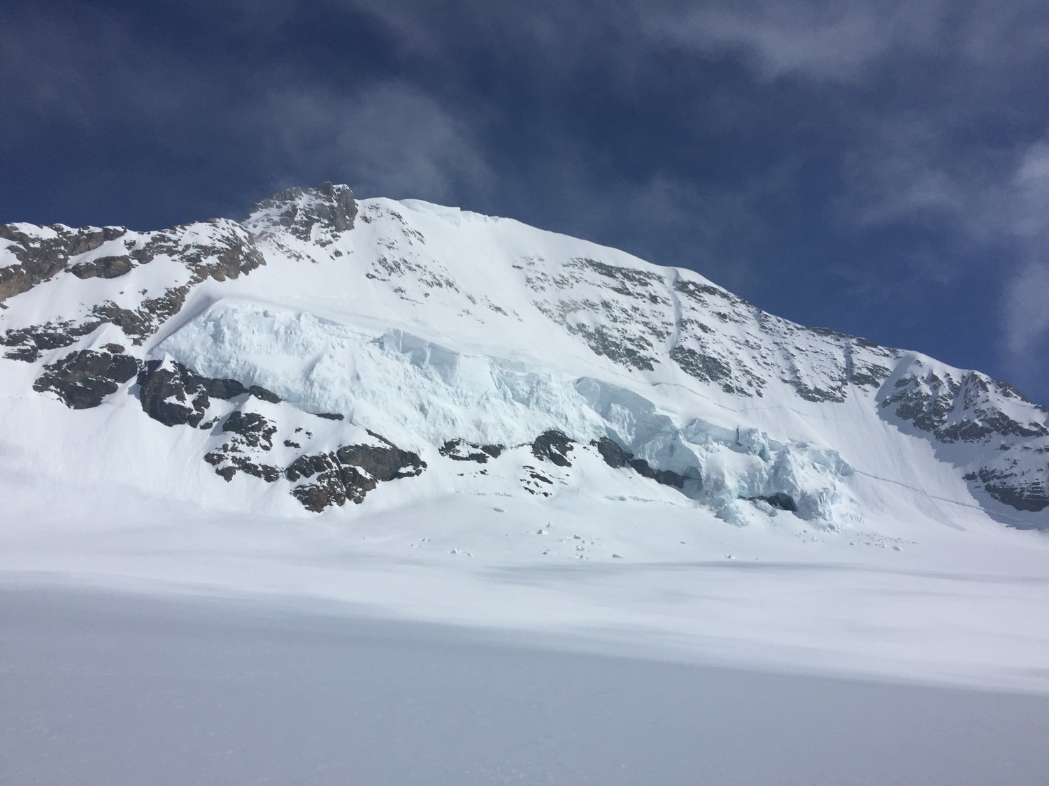 Mönch au départ du Jungfraujoch