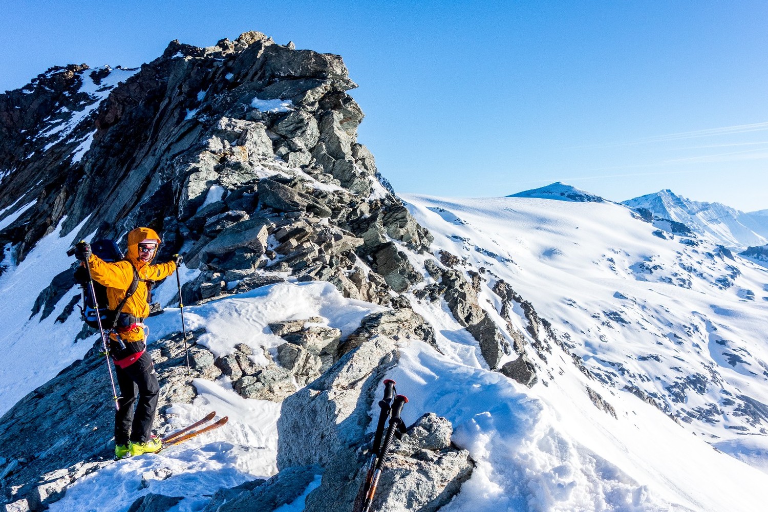 Au col du moine!