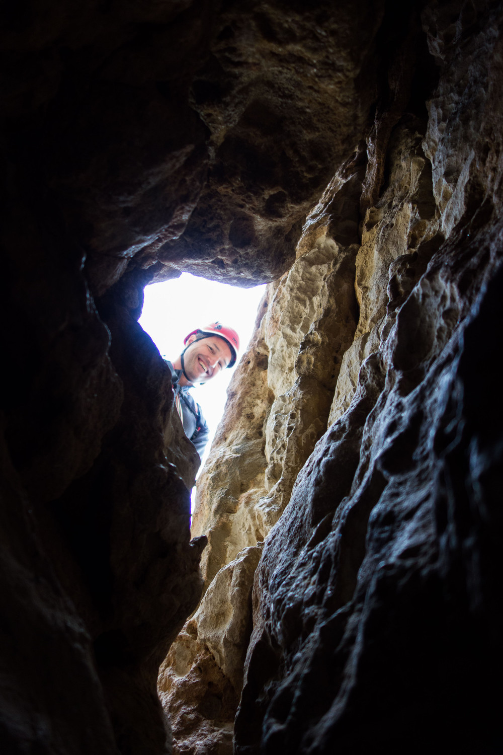 Cheminée du Cirque, le passage !!!