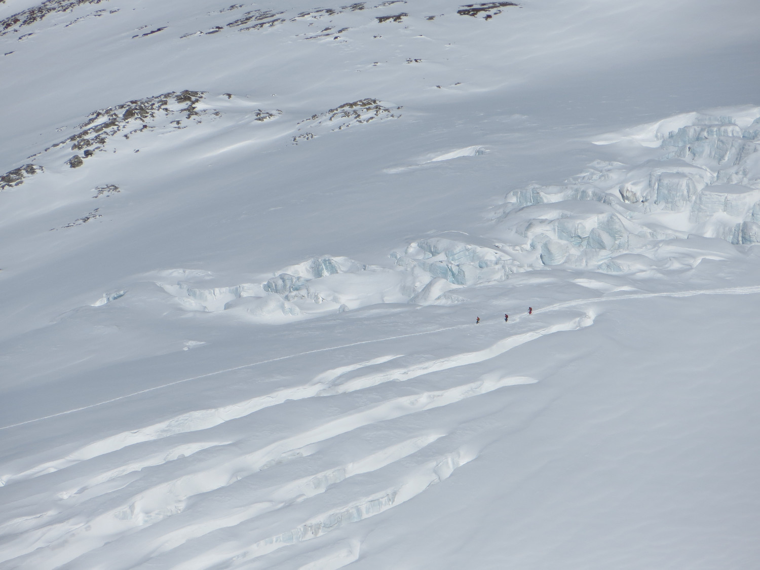 Crevassse to Hintere Schwärze