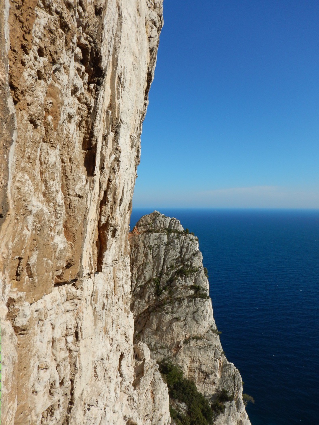 Vue depuis un relai
