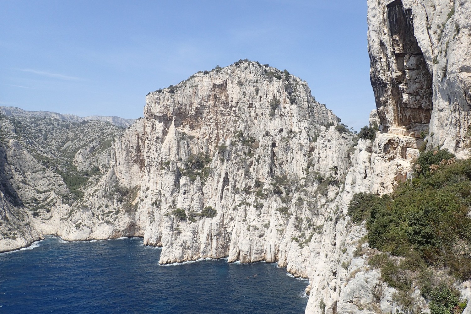 Vers le secteur des Croulants