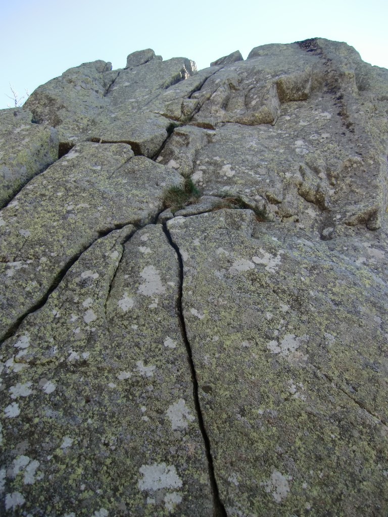 Déescalade de la petite dalle