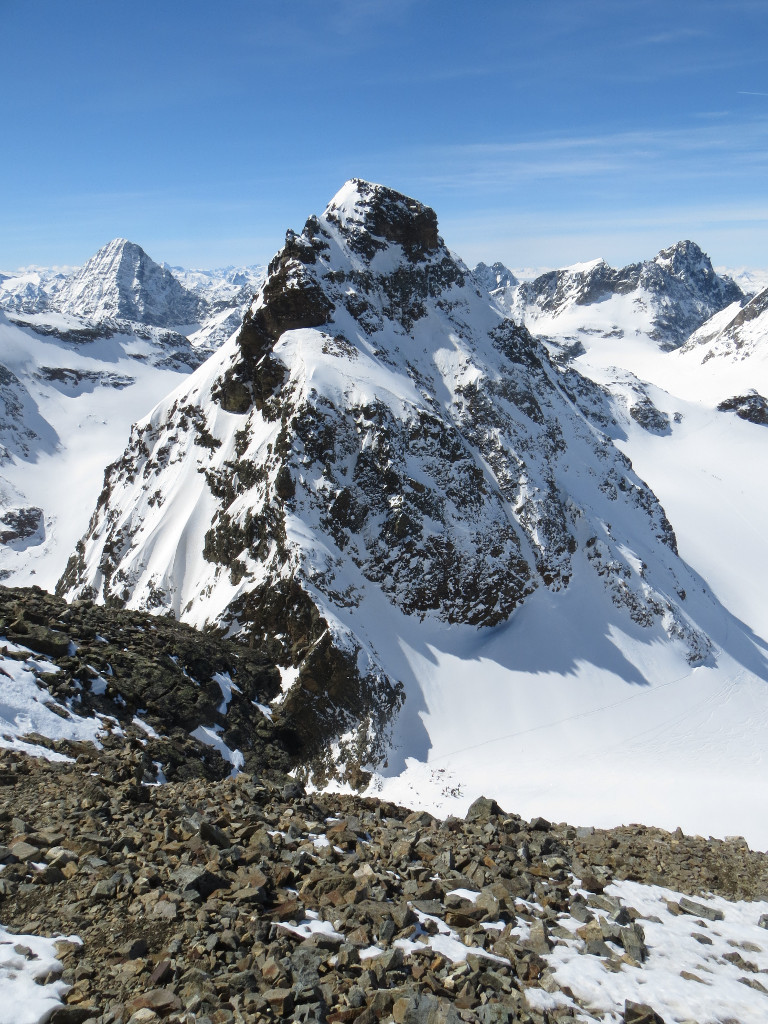 Kleine Piz Buin and Piz Linard (background left)