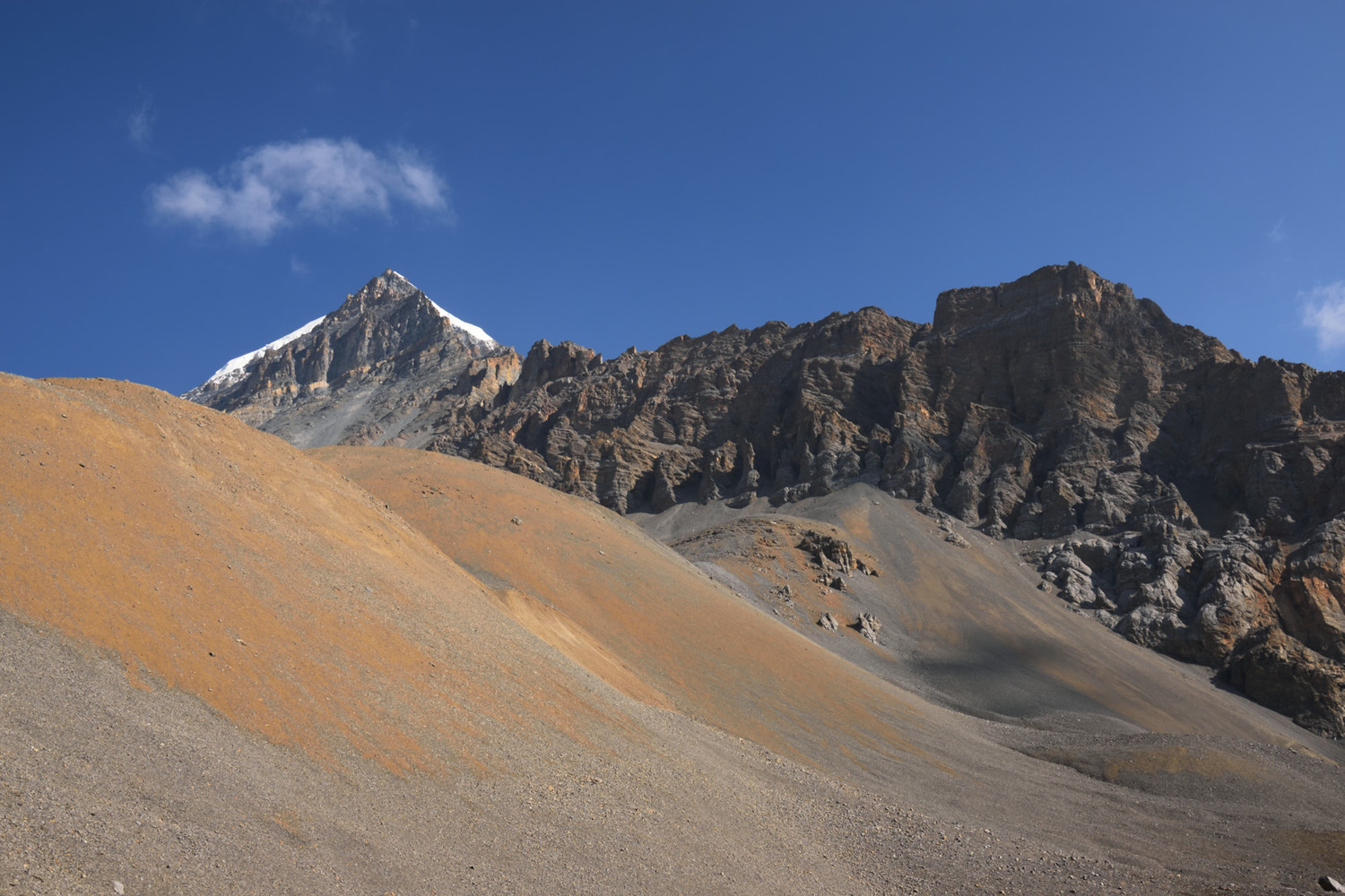 Montée au Thorong La (5416m)