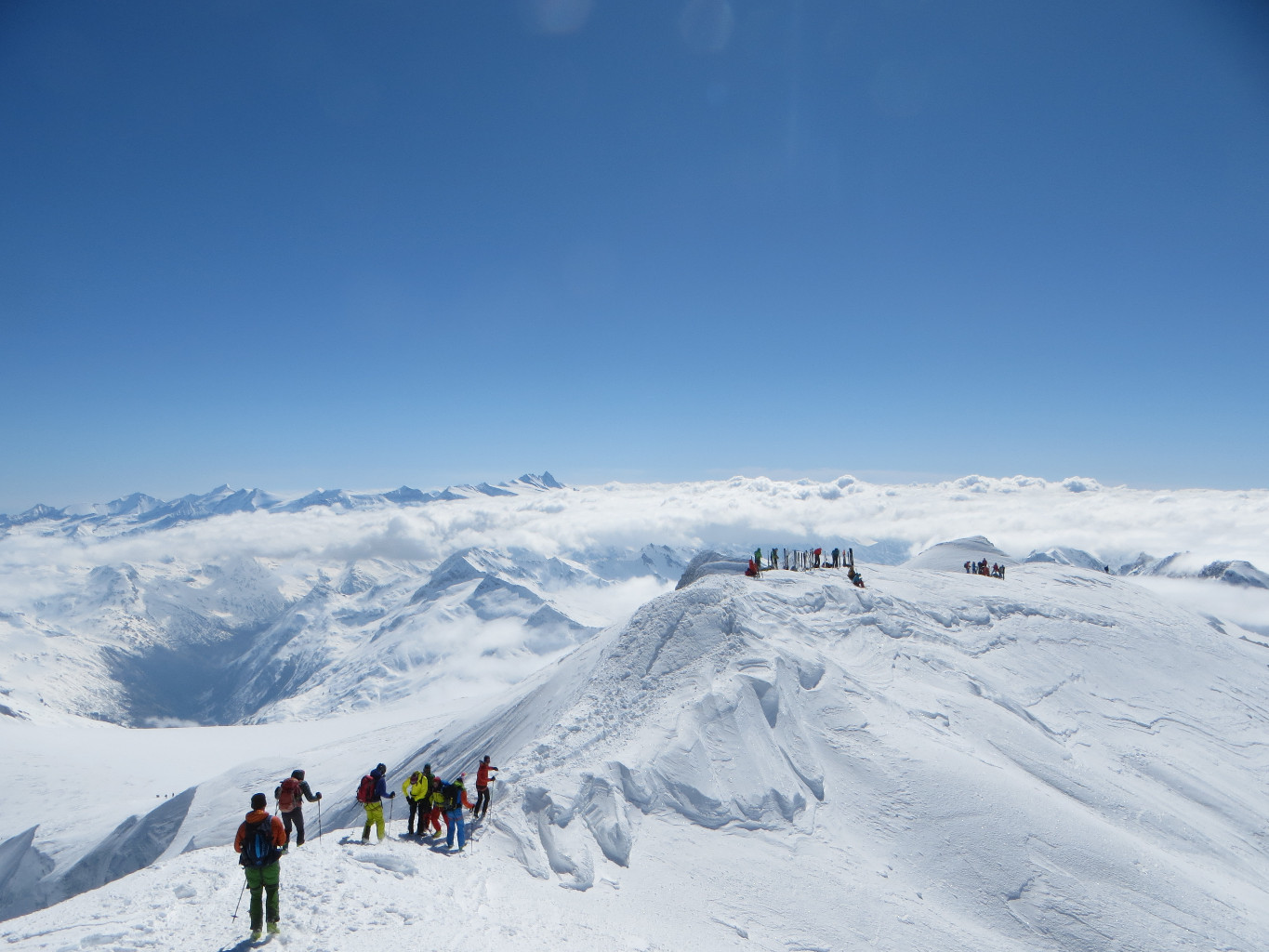 Ski depot from Summit and ridge