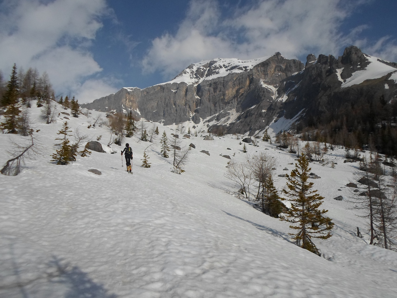 Salendo al Wildhorn da Sud.
