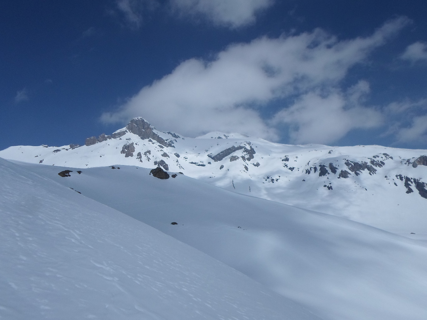 Conca des Audannes, Mont Pucel e Wildhorn.