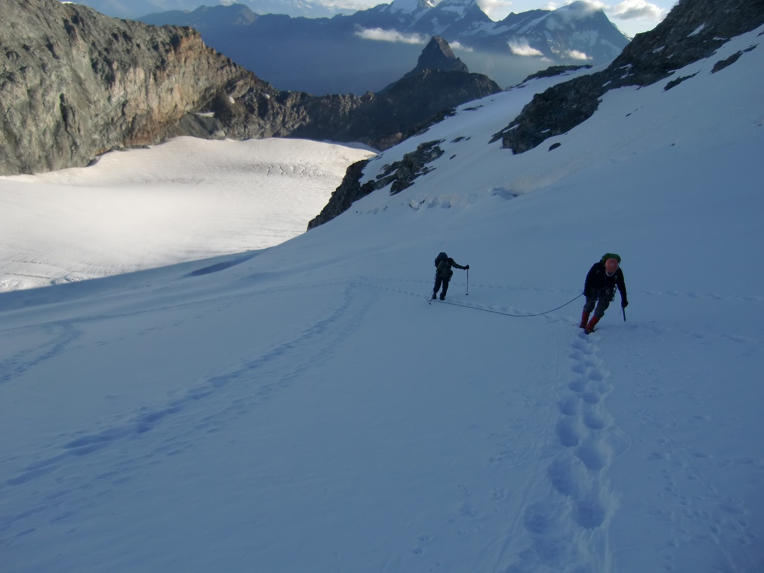 La cordée, Christoph et Werner