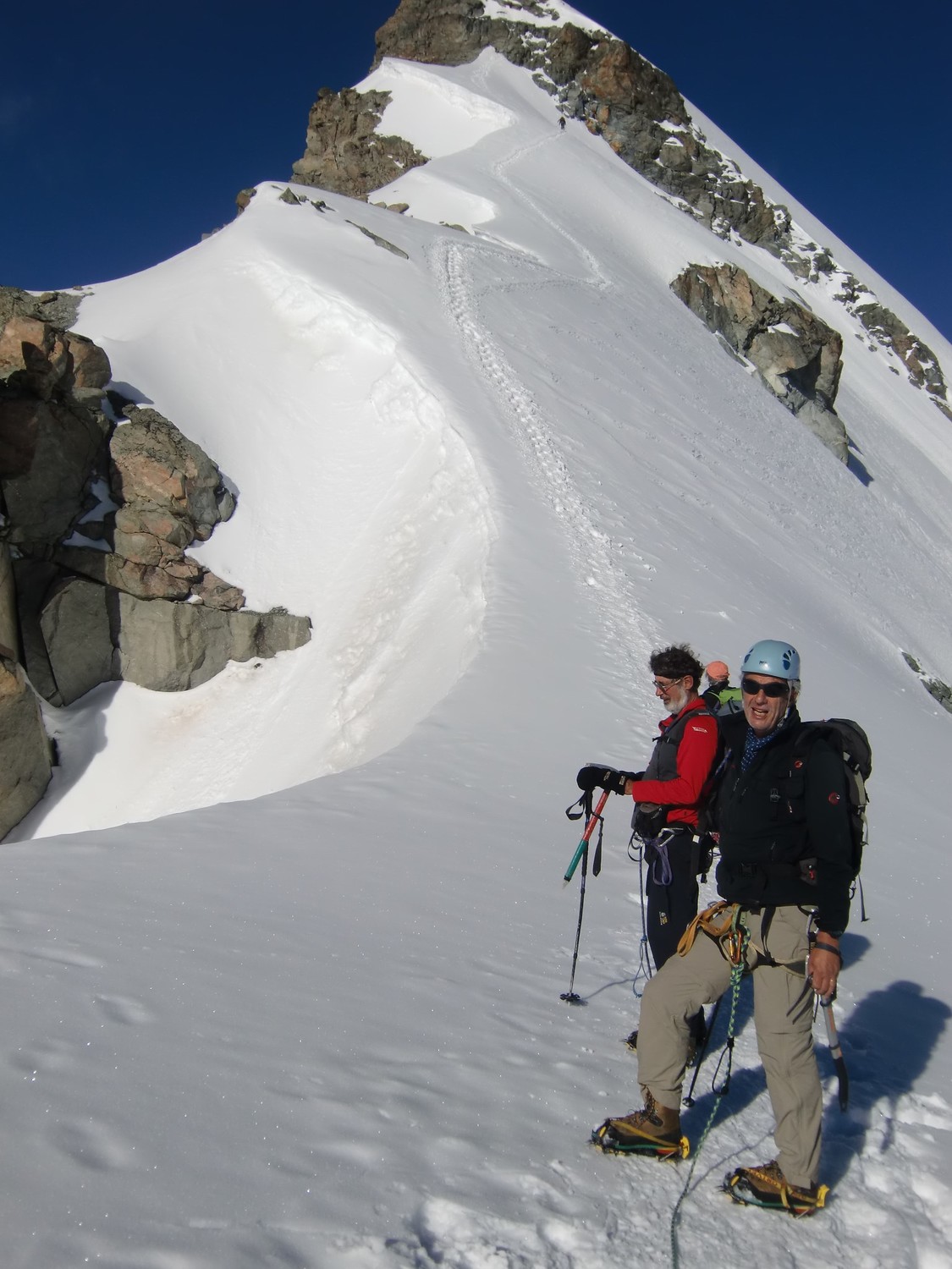 Sur l'arête