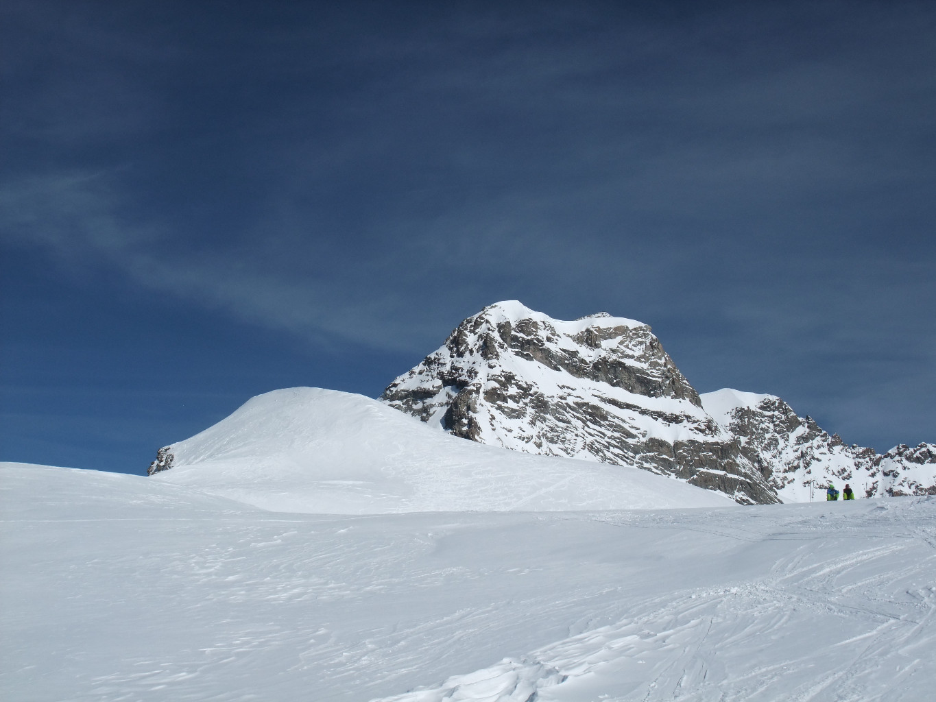 sommet du Louwihorn (devant le Rottalhorn)