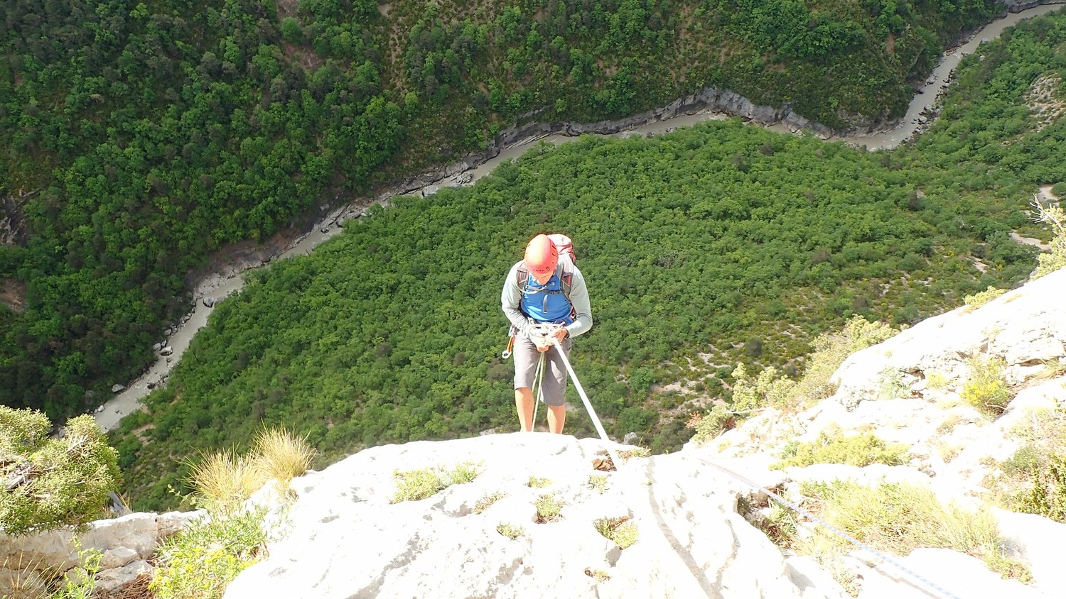 Rappels dans les Dalles grises