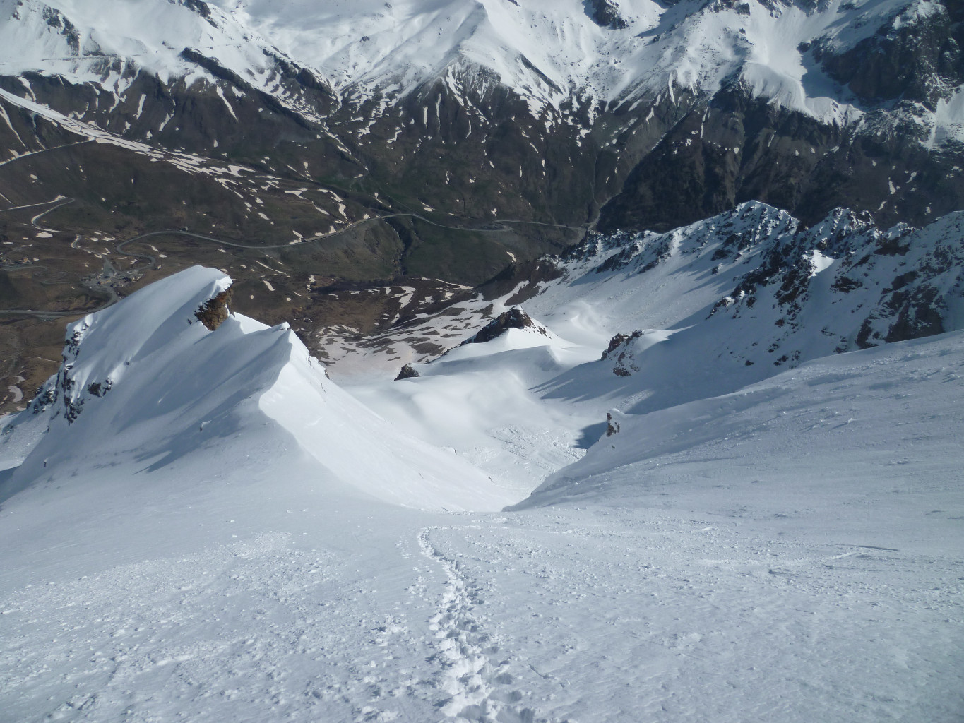 C'est par là qu'on descend
