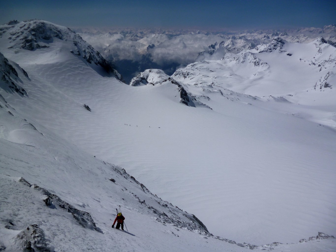 Près de l'arête