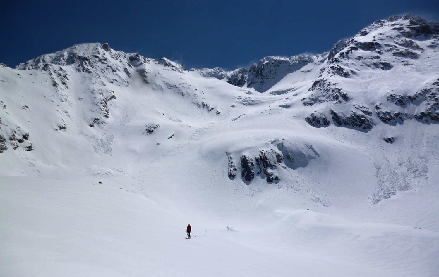 Vue générale du versant W
