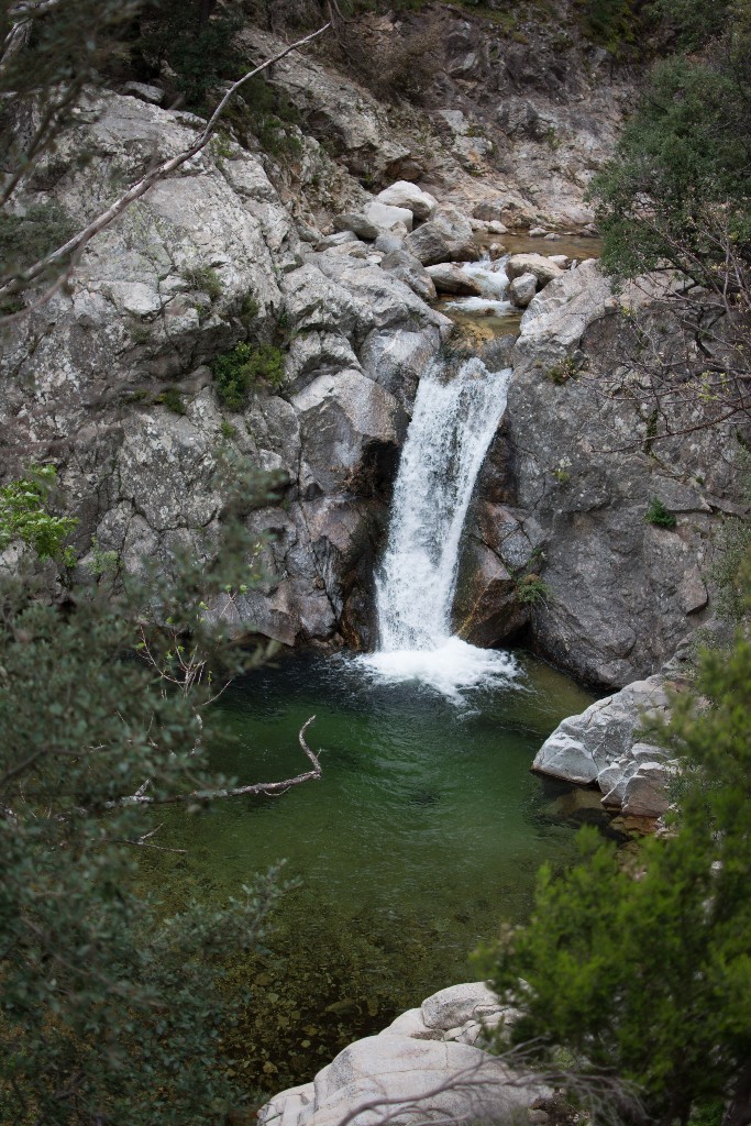 dans les gorges de l'Héric