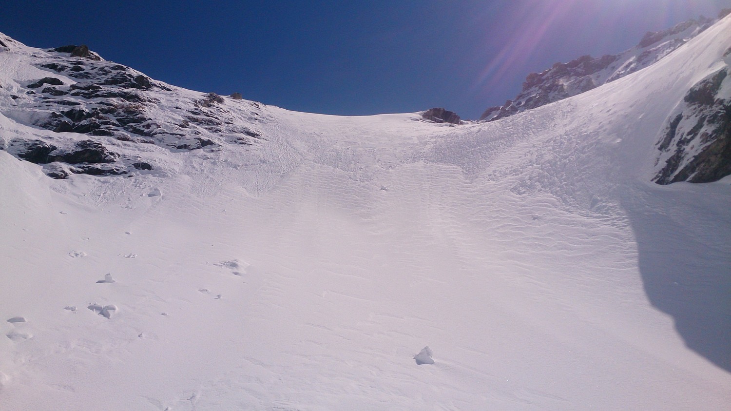 Encore une belle pente à skier !