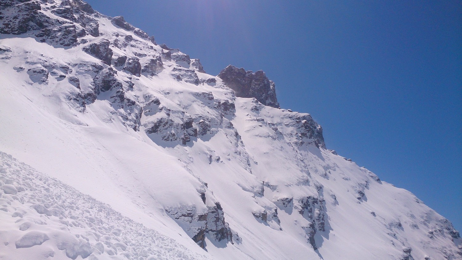 Les contreforts W de La Sale