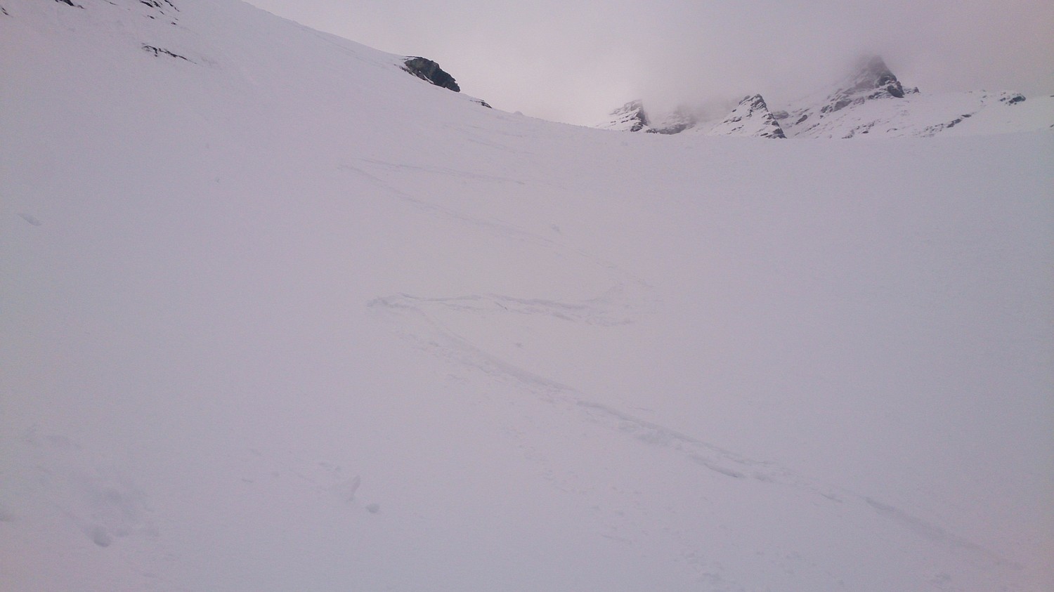 Bon ski malgré la visibilité