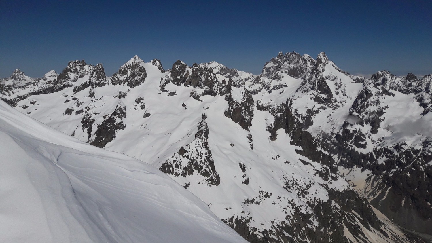 De Roche Paillon, vers le NW