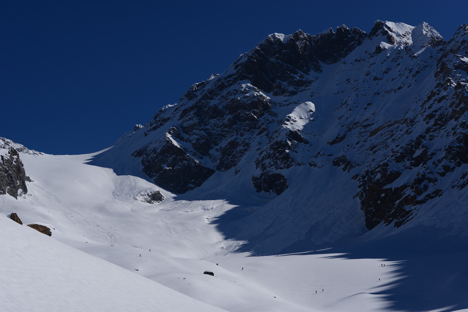 Salita alla Sella di Pioda con il Monte Disgrazia