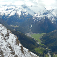Cogne e i prati di Sant' Orso dal Bivacco Arno
