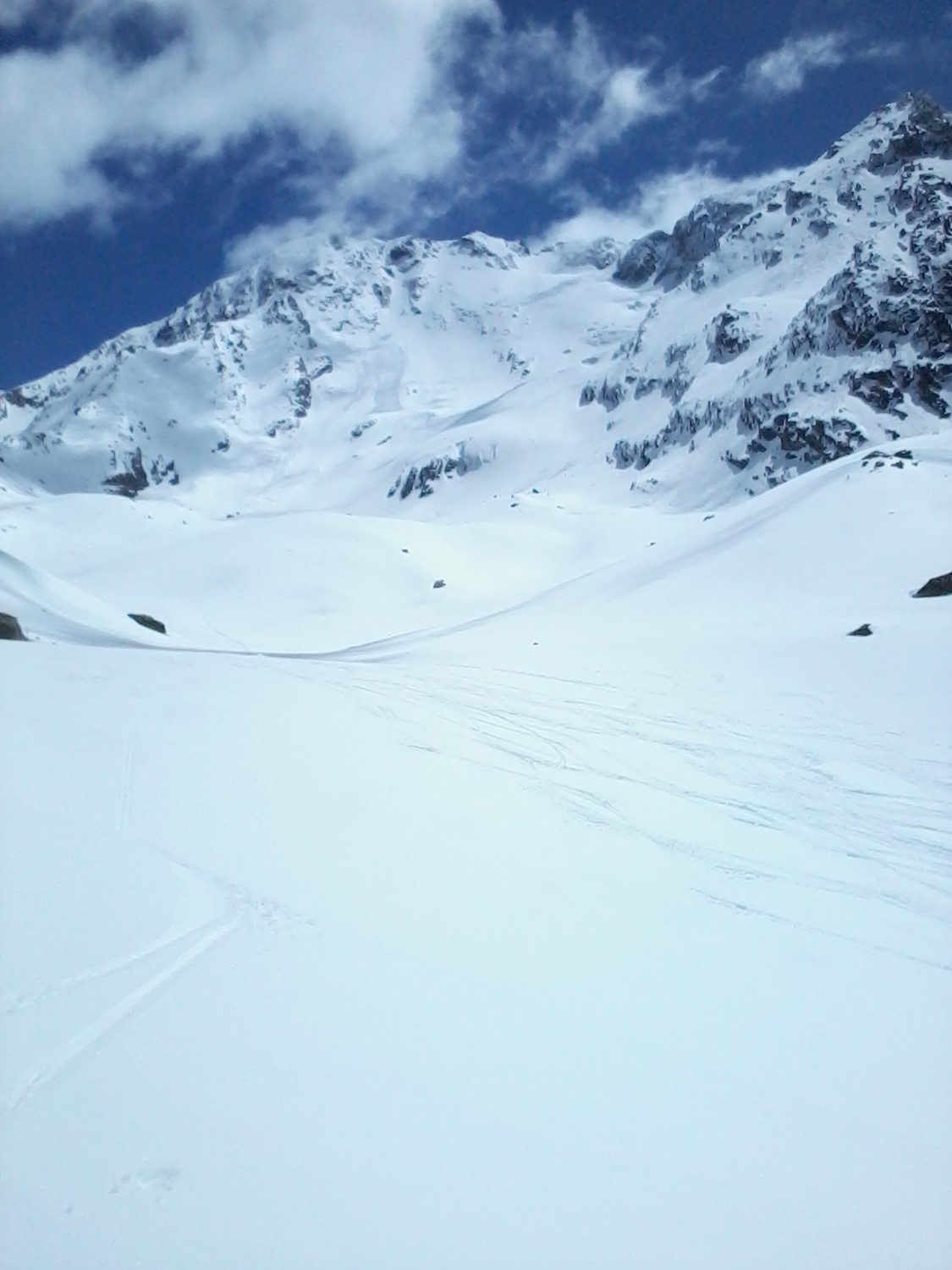 Toute la Face W Aiguille de Peclet