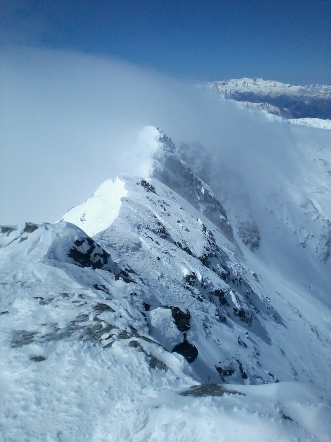 arete SW aiguille de peclet