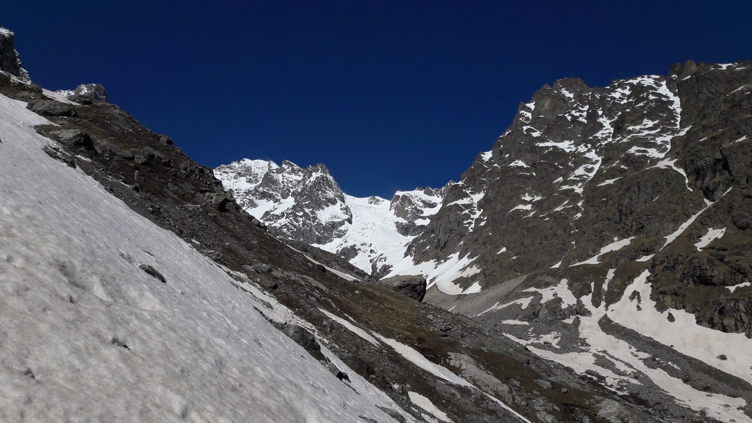 La partie haute du Vallon de l'Homme