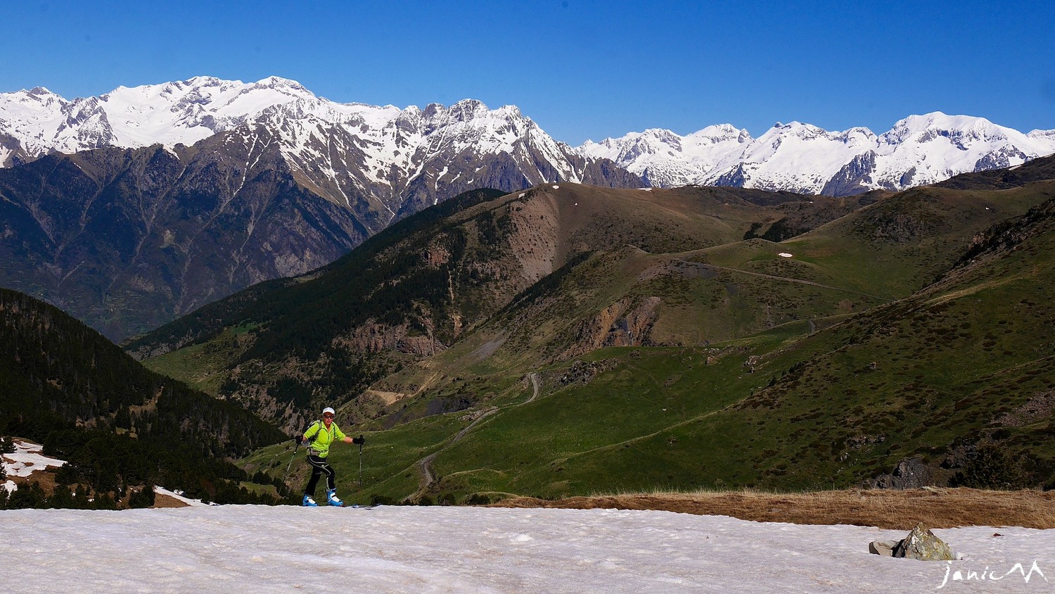 L'entrée du vallon de Vallverdera